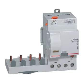   Legrand410555 DX3 áramvédő relé 4P 400V~ Hpi 63A 30mA ( Legrand410555 )