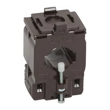   Legrand 412114 Egyfázisú áramváltó 600/5A, (Ø27 mm) kábelhez vagy (32,5x10,5 vagy 25,5x15,5 mm) gyűjtősínhez ( Legrand 412114 )