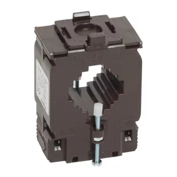   Legrand 412124 Egyfázisú áramváltó 300/5A, (Ø32 mm) kábelhez vagy (40,5x10,5 vagy 32,5x20,5 vagy 25,5x25,5 vagy 20,5x32,5 vagy 10,5x40,5 mm) gyűjtősínhez ( Legrand 412124 )
