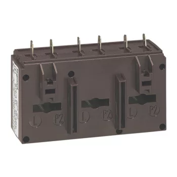   Legrand 412157 Háromfázisú áramváltó 250/5A, (Ø8 mm) kábelhez vagy (20,5x5,5 mm) gyűjtősínhez ( Legrand 412157 )