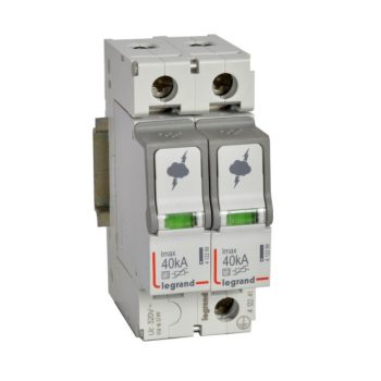  Legrand 412241 Túlfeszültség-levezető T2 40KA 2P ( Legrand 412241 )
