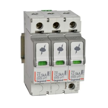  Legrand 412272 Túlfeszültség-levezető T1+T2 12,5KA 3P +SD ( Legrand 412272 )