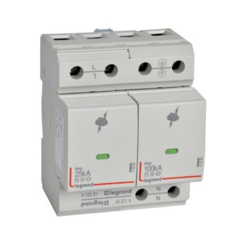   Legrand 412281 Túlfeszültség-levezető T1 25KA 1P+N +SD ( Legrand 412281 )