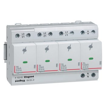   Legrand 412283 Túlfeszültség-levezető T1 25KA 3P+N +SD ( Legrand 412283 )