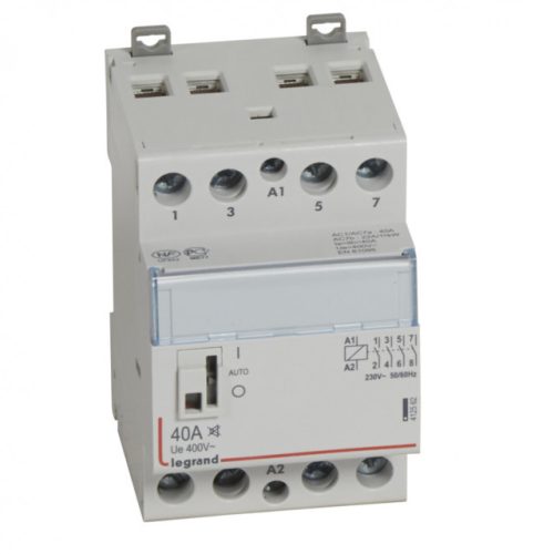 Legrand 412562 CX3 moduláris kontaktor 40A 230V 4Z halk - karral ( Legrand 412562 )
