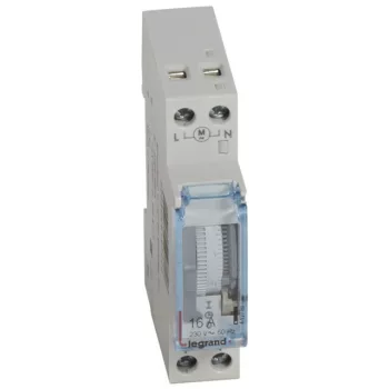   Legrand 412780 MicroRex T11 napi programkapcsoló működési tartalék nélkül, függőleges előlappal ( Legrand 412780 )