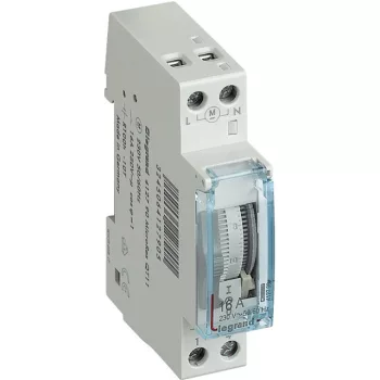   Legrand 412790 MicroRex T11 napi programkapcsoló működési tartalékkal függőleges előlappal ( Legrand 412790 )