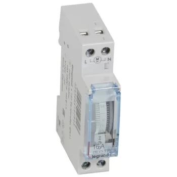   Legrand 412794 MicroRex QW11 heti programkapcsoló működési tartalékkal, függőleges előlappal ( Legrand 412794 )
