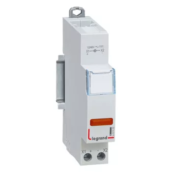   Legrand 412922 CX3 moduláris jelzőlámpa LED piros 12/48V ~/= ( Legrand 412922 )