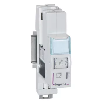   Legrand 413000 Moduláris DIN patch modul, 1xRJ45 UTP ( Legrand 413000 )