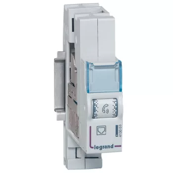   Legrand 413003 otthoni hálózatok kalapsíre szerelhető RJ45 port Cat6 árnyékolt (STP) 250MHz - 1 Gigabit/s ( Legrand 413003 )