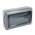 Legrand 414035 Plexo3 DC védett elosztó 18 modul, 1 sor, átlátszó ajtóval, IP65, falon kívüli, 282x448x141mm