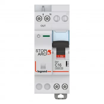   Legrand 415931 DX3 Stop Arc Íveszárlat érzékelő kismegszakító C16 6000A alsó betáp BIC ( Legrand 415931 )