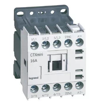   Legrand 417071 CTX3 Mini ip. mágneskapcs. 3P 16A 1NY 24V DC ( Legrand 417071 )