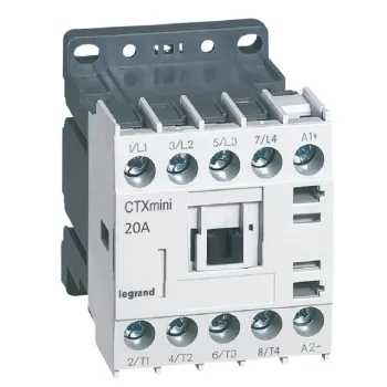   Legrand 417141 CTX3 Mini ip. mágneskapcs. 4P 16A 24V DC ( Legrand 417141 )