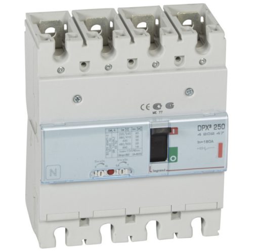 Legrand 420247 DPX3 250 160A 4P termikus mágneses 36kA kompakt megszakító ( Legrand 420247 )