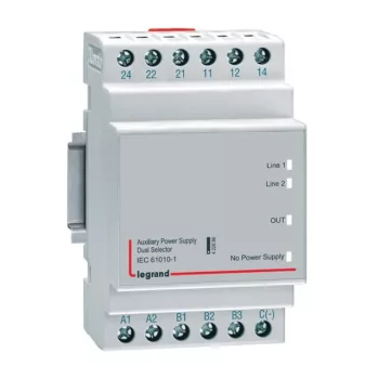   Legrand 422686 Automatikus forrásátkapcsoló relé forrásátkapcsoló automatikához, riasztással, LED kijelzéssel ( Legrand 422686 )