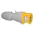 Legrand 555122 P17 Tempra Pro Dfh163k04m130V IP44 hordozható dugó ( Legrand 555122 )