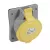 Legrand 555281 P17 Tempra Pro Dafbe322k04130V IP44 döntött aljzat ( Legrand 555281 )