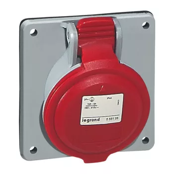   Legrand 555289 P17 Tempra PRO Dafbe-324k06 m400V IP44 döntött aljzat ( Legrand 555289 )