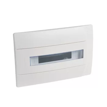   Legrand 601117 Practibox süllyesztett kiselosztó átlátszó ajtóval 1s 12mod PEN ( Legrand 601117 )