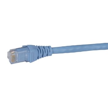   Legrand 632750 patch kábel RJ45-RJ45 Cat6 árnyékolatlan (U/UTP) PVC 1 méter világos kék d: 6mm AWG24 Linkeo ( Legrand 632750 )