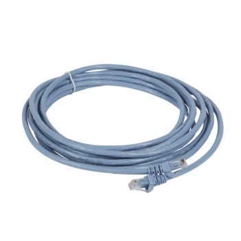   Legrand 632754 patch kábel RJ45-RJ45 Cat6 árnyékolatlan (U/UTP) PVC 5 méter világos kék d: 6mm AWG24 Linkeo ( Legrand 632754 )