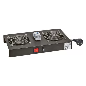   Legrand 646238 tetőventilátor+termosztát készlet 2 ventillátoros fali szekrényhez 160m3/óra Linkeo ( Legrand 646238 )