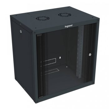   Legrand 646253 fali rackszekrény 19'' 15U MAG: 758 SZÉL: 600 MÉLY: 450 antracit egyrészes üvegajtós lapraszerelt MAX: 45 kg Linkeo ( Legrand 646253 )