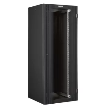   Legrand 646750 hálózati állószekrény 19'' 24U SZÉL: 600 MÉLY: 600 MAG: 1226 komplett antracit szimpla üvegajtós MAX: 400 kg készreszerelt Linkeo ( Legrand 646750 )