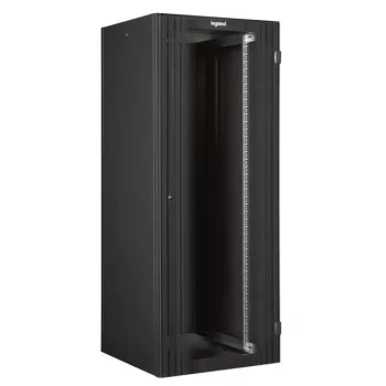   Legrand 646764 hálózati állószekrény 19'' 42U SZÉL: 800 MÉLY: 800 MAG: 2026 komplett antracit szimpla üvegajtós MAX: 400 kg készreszerelt Linkeo ( Legrand 646764 )