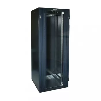   Legrand 646767 hálózati állószekrény 19'' 42U SZÉL: 800 MÉLY: 800 MAG: 2026 komplett antracit dupla üvegajtós MAX: 400 kg készreszerelt Linkeo ( Legrand 646767 )