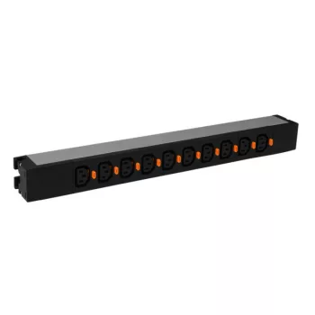   Legrand 646814 elosztósor 19"/1U normál KIM:10xC13-reteszelhető TÁP: bekötőkapcsos: -6 mm2 ( Legrand 646814 )
