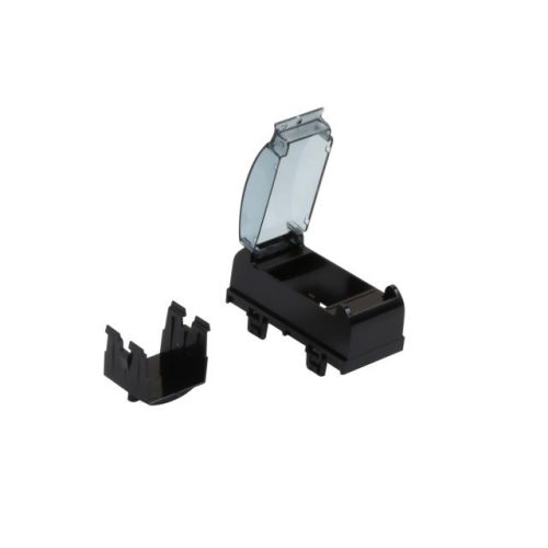 Legrand 653075 DLP bepattintható csatornához vagy energiaoszlophoz adapter, moduláris készülékekhez, fekete ( Legrand 653075 )