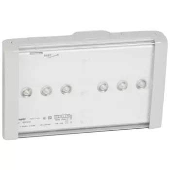   Legrand 661543 B66 LED tartalékvilágítási lámpatest állandó/készenléti üzemmódú - 250 lm - 1 óra (LED-es) ( Legrand 661543 )