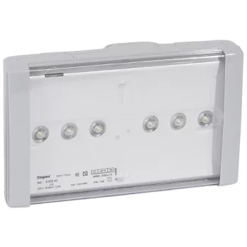   Legrand 662543 B66 LED tartalékvilágytási lámpatest állandó/készenléti üzemmódú - 250 lm - 1 óra (LED-es) ( Legrand 662543 )