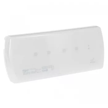   Legrand 662603 U21 LED címezhető és központilag tesztelhető állandó/készenléti üzemmódú lámpatest, 100 lm, 1 óra, LED ( Legrand 662603 )