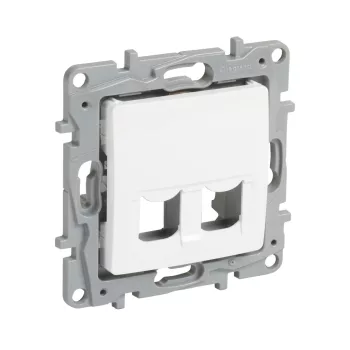 Legrand Niloé 664765 2xRJ45 keystone adapter