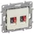 Legrand Niloé 664881 hangszóróaljzat, IP31, bézs, süllyesztett
