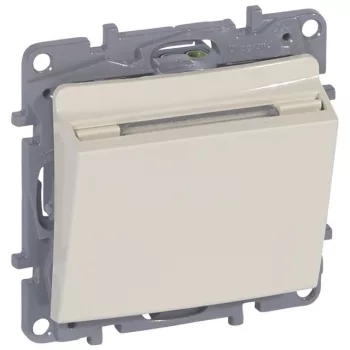 Legrand Niloé 664893 hotelkártya kapcsoló, 2 A, IP20, bézs, süllyesztett