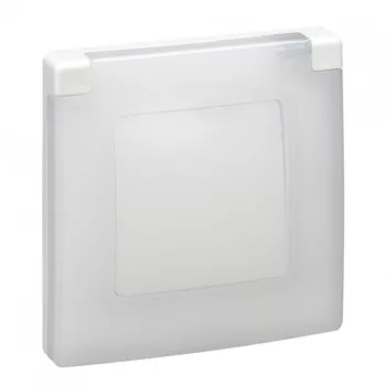 Legrand Niloé 665000 egyes Vízmentes keret, IP44, fehér