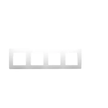 Legrand Niloé 665004 négyes keret, IP20, fehér