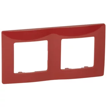 Legrand Niloé 665022 kettes keret, IP20, piros