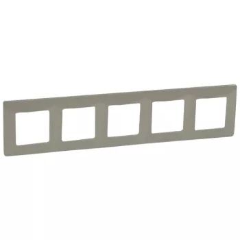 Legrand Niloé 665035 ötös keret, IP20, füstszürke