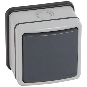   Legrand 684602 Plexo 66 kétpólusú kapcsoló falon kívüli ( Legrand 684602 )