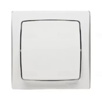   Legrand 696003 Oteo falonkívüli kétpólusú kapcsoló, kerettel, fehér ( Legrand 696003 )