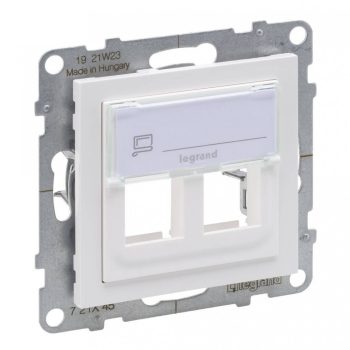   Legrand SUNO 721145 Keystone adapter, fehér burkolattal, keret nélkül