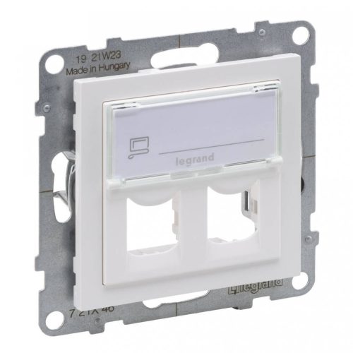 Legrand SUNO 721146 Systimax adapter, fehér burkolattal, keret nélkül