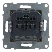 Legrand SUNO 721329 földelt csatlakozóaljzat (dugalj), 2P+F, USB-C töltőaljzattal, alumínium burkolattal, rugós bekötés, keret nélkül, süllyesztett, 16A 250V IP20