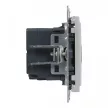 Legrand SUNO 721331 USB töltőaljzat, 3 A, IP40, alumínium, süllyesztett